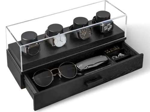 Watch Display Case For Men  Watch Case Holder Organizer For Men