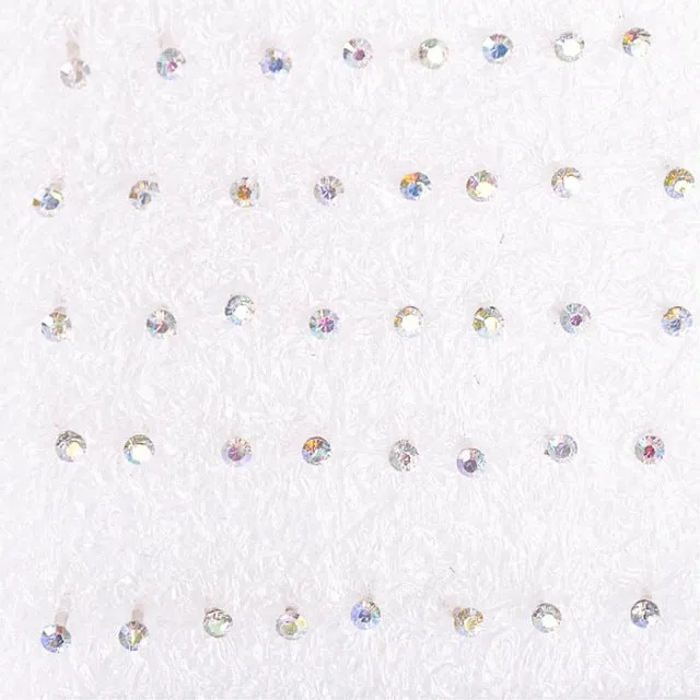 Wholesale Cheap 40pcs/set Womens Ladies Cute Little Moon Star Plastic Pin Earring Ear Studs Stud Earrings