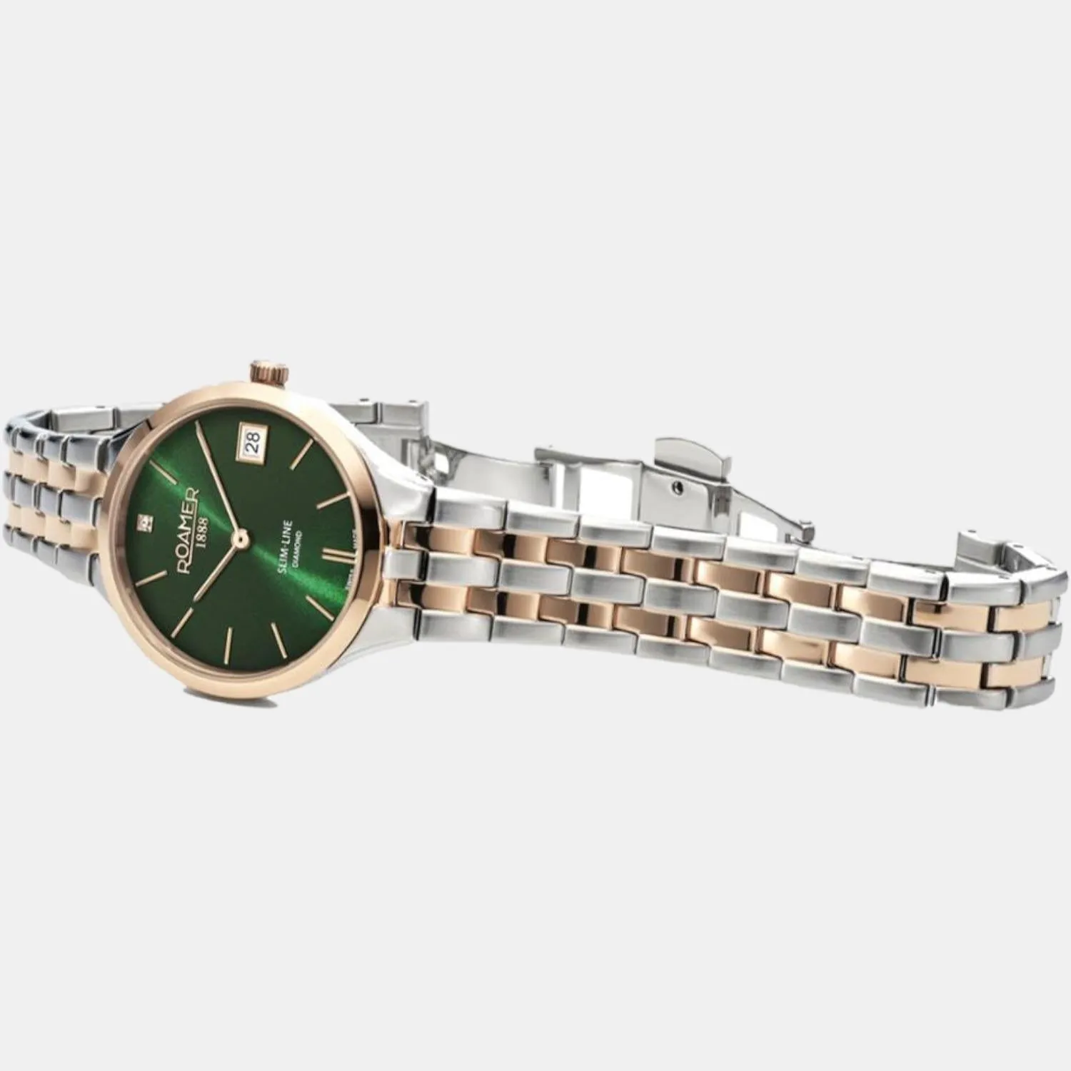 Women's Green Analog Stainless Steel Watch 864857 49 75 50