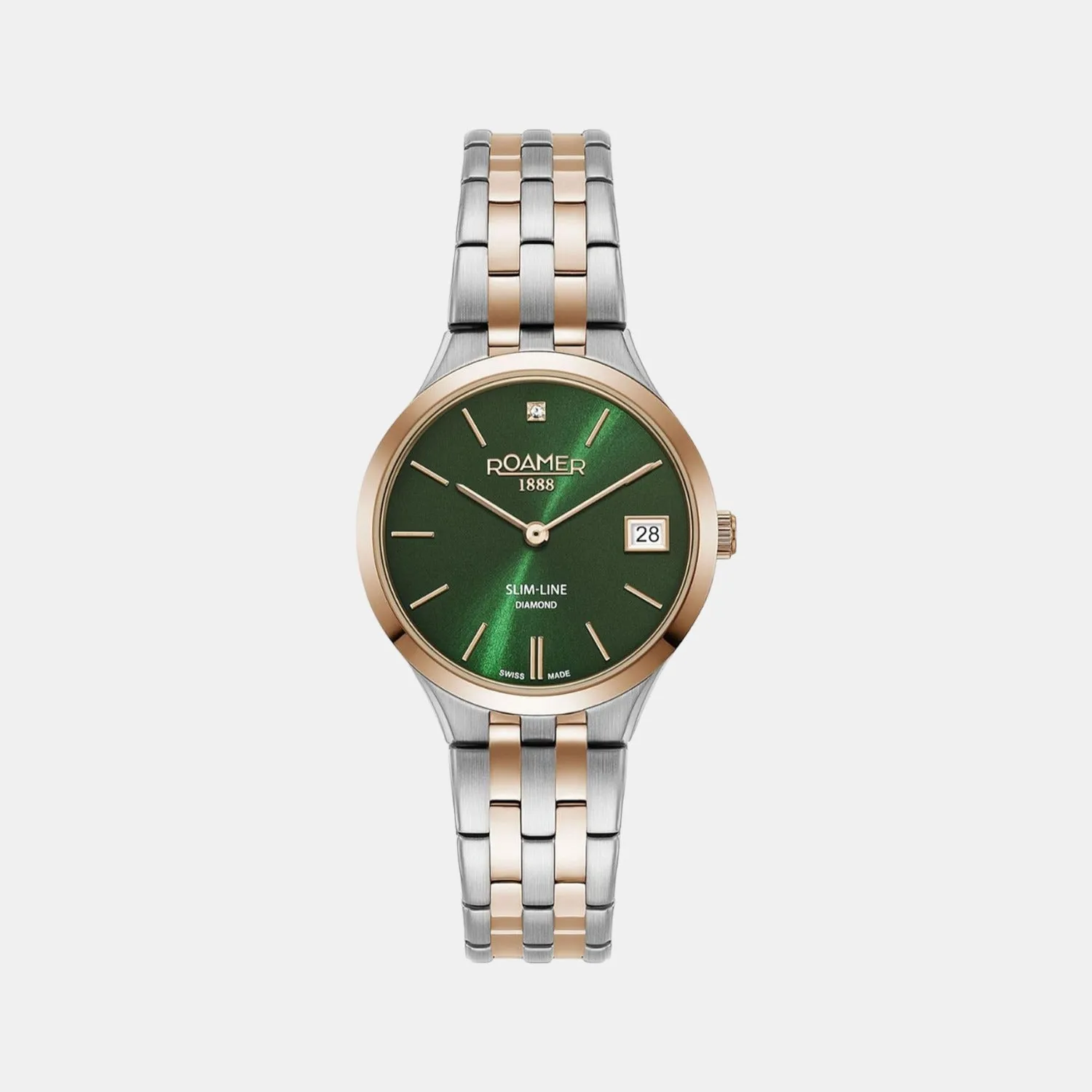 Women's Green Analog Stainless Steel Watch 864857 49 75 50