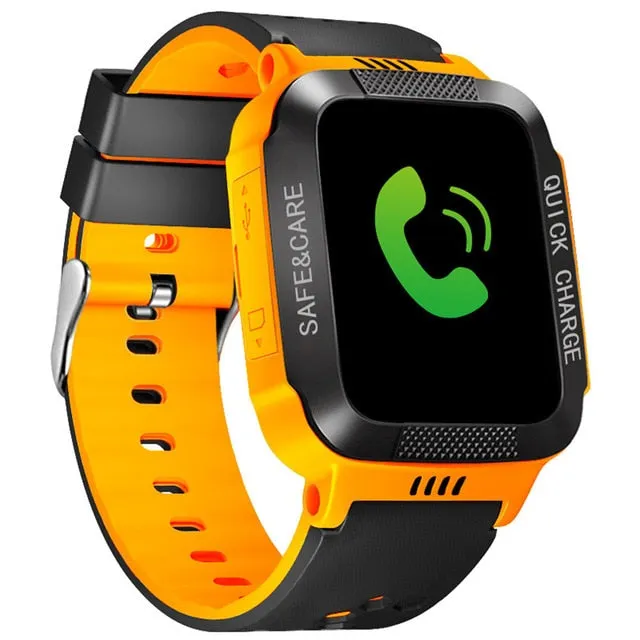 Y21S Kids Touch Screen Smart Watch with SOS, Motion Tracking and Dual Positioning