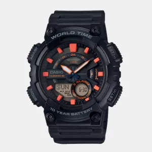 Youth Men's Analog-Digital Resin Watch AD221 - AEQ-110W-1A2VDF